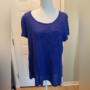 Linen tshirt from Coldwater Creek
